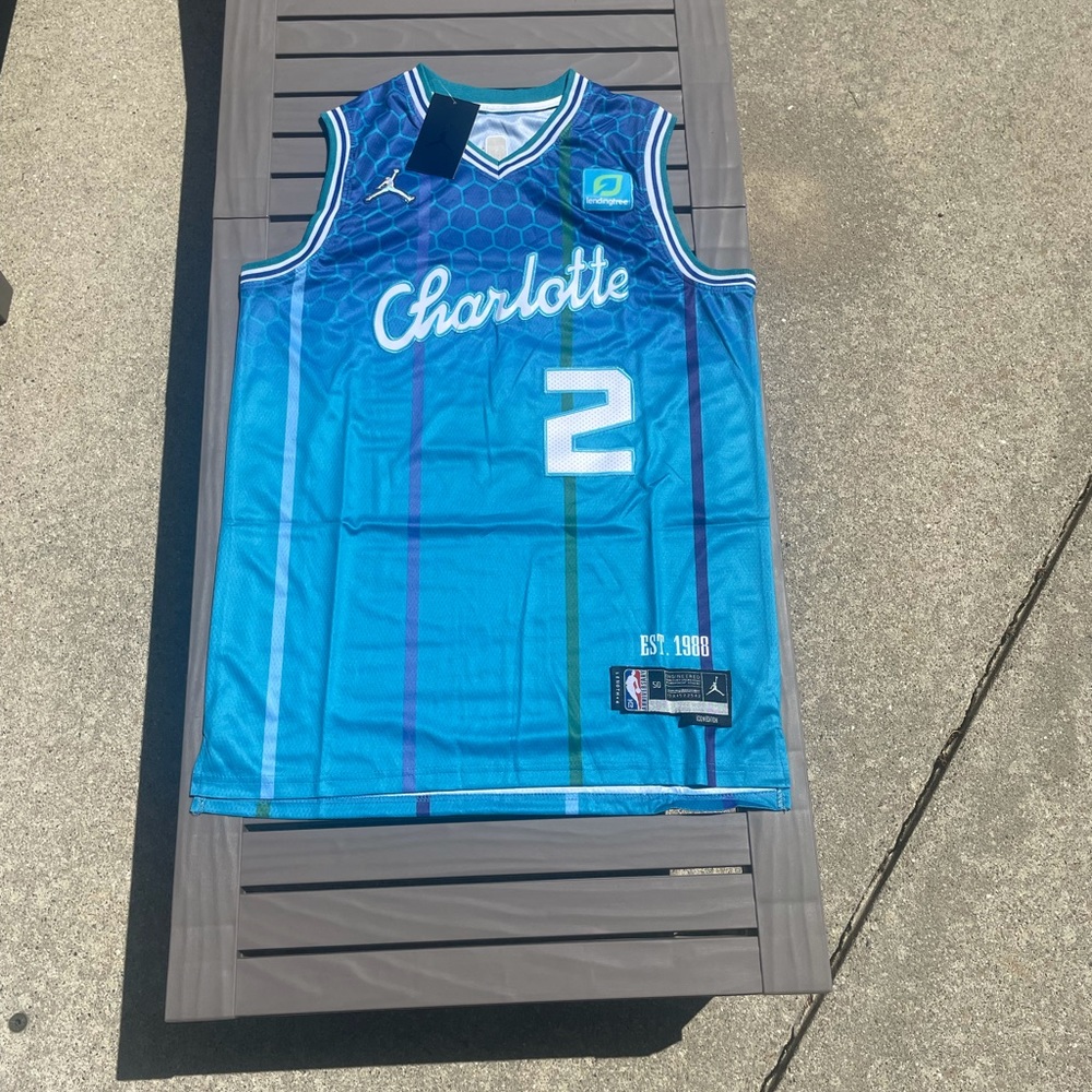 lamelo ball hornets nba jersey
